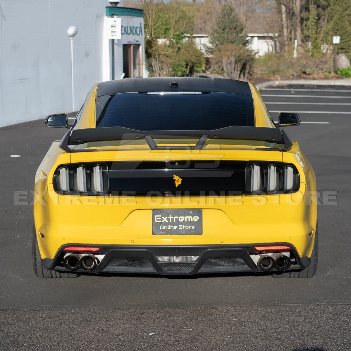 2015-23 Mustang Dark Horse Package Rear Spoiler image 6