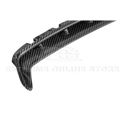 2015-20 Ford Mustang DRY Carbon Fiber Front Side Fender Vent Cover image 16