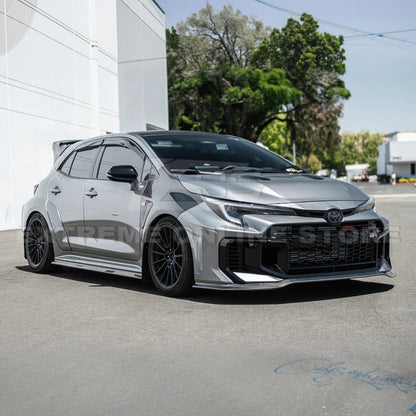 2025-Up GR Corolla GR Package Front Splitter Lip w/ Side Skirts image 7