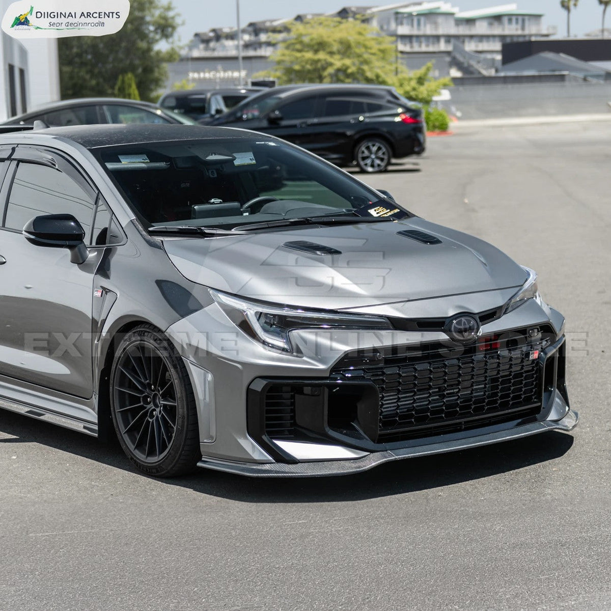 2025-Up Toyota GR Corolla CARBON FIBER Front Lip Side Skirts Panel Rear Apron image 9