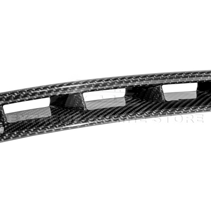 2015-20 Ford Mustang DRY Carbon Fiber Front Side Fender Vent Cover image 17