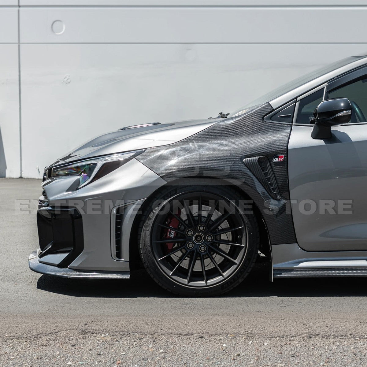 2025-Up GR Corolla GR Package Front Splitter Lip w/ Side Skirts image 10
