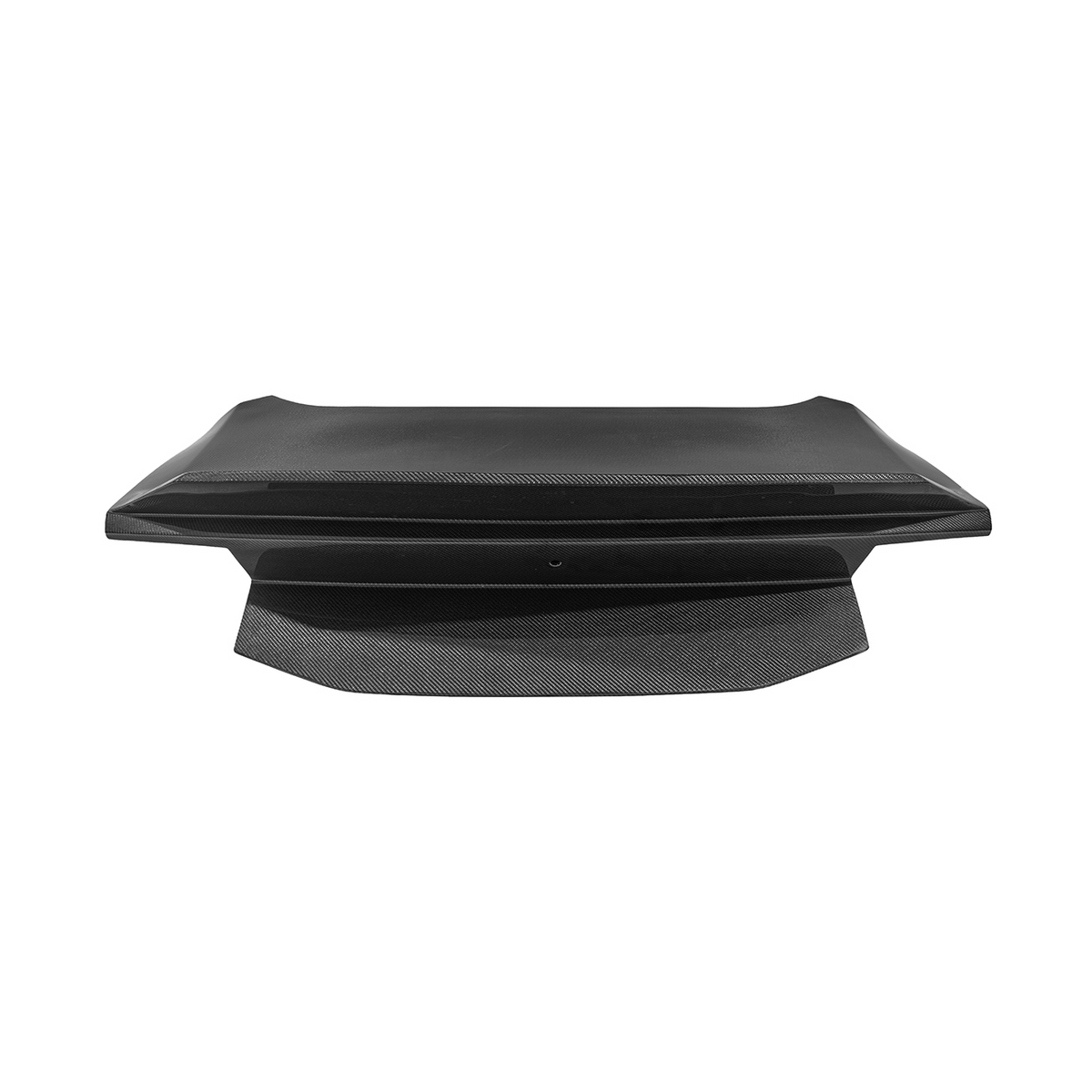 2024-Up Ford Mustang S650 | Super Snake Style Carbon Fiber Rear Trunk Lid with Integrated Spoiler image 16