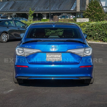 2022-Up Honda Civic Sedan JDM Rear Trunk Wing Spoiler image 5