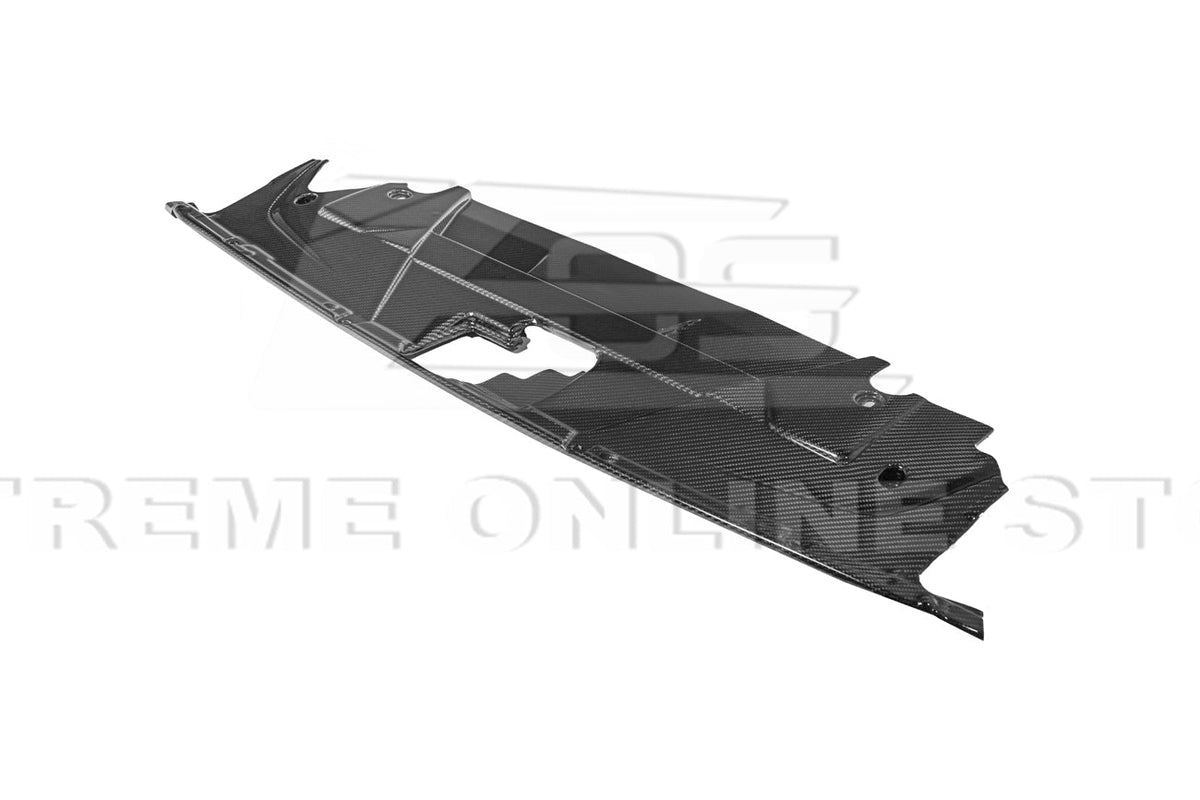 2024+ Ford Mustang DRY CARBON FIBER Radiator Cover image 7