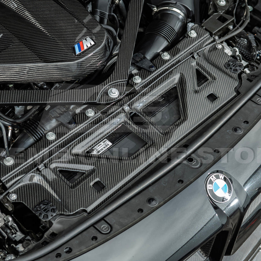 BMW G87 G80 G82 M2 M3 M4 | DRY Carbon Fiber Water Tank Radiating Plate Cover Trim image 8