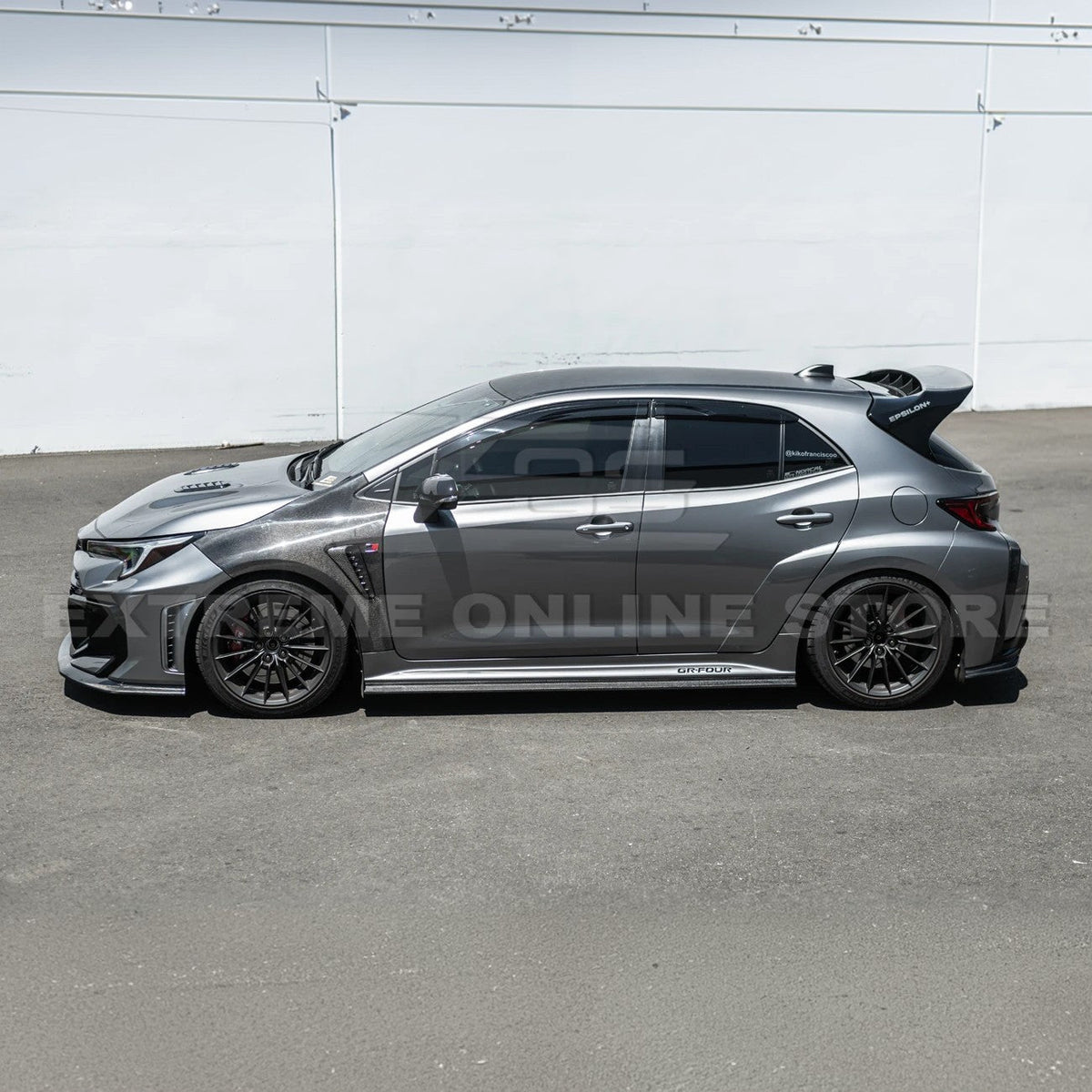 2025-Up Toyota GR Corolla CARBON FIBER Front Lip Side Skirts Panel Rear Apron image 10