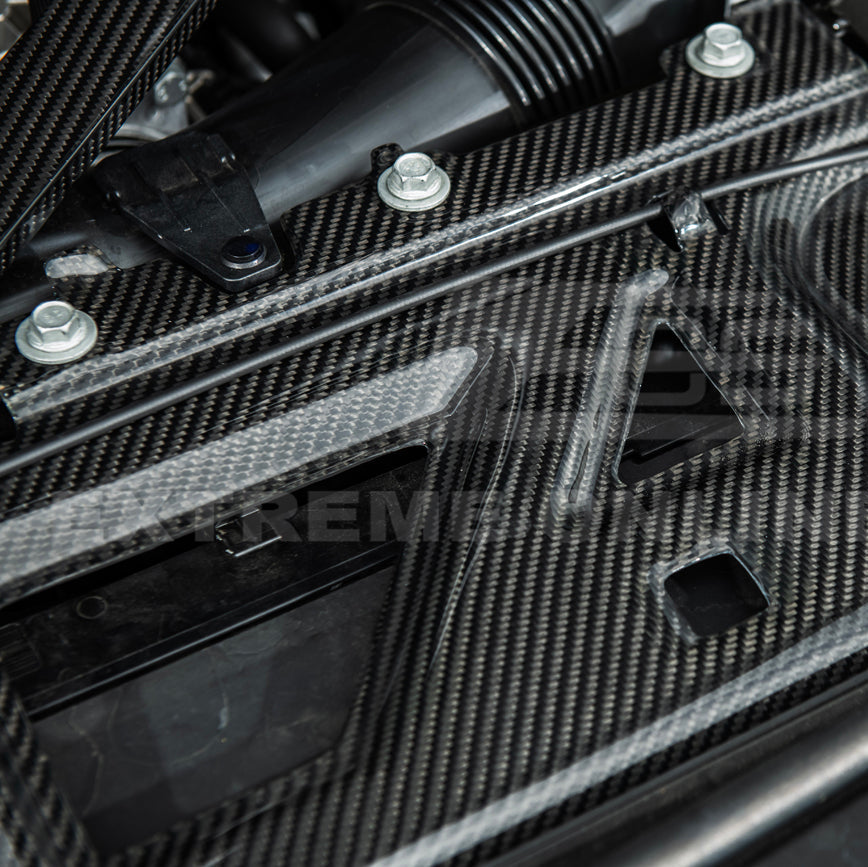 BMW G87 G80 G82 M2 M3 M4 | DRY Carbon Fiber Water Tank Radiating Plate Cover Trim image 11