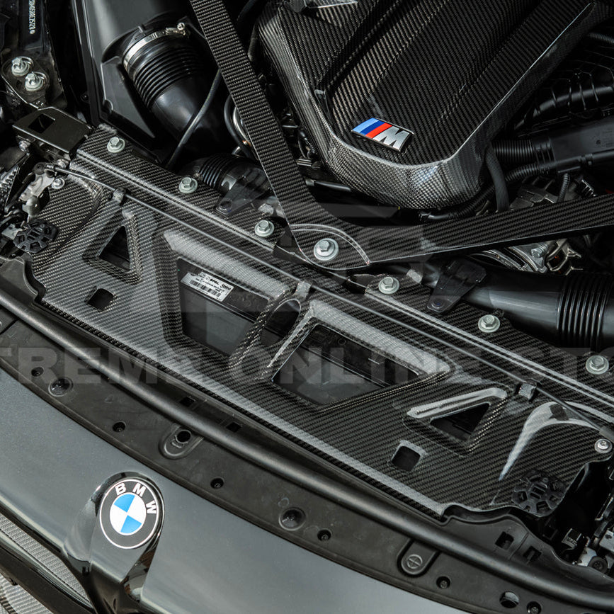 BMW G87 G80 G82 M2 M3 M4 | DRY Carbon Fiber Water Tank Radiating Plate Cover Trim image 13