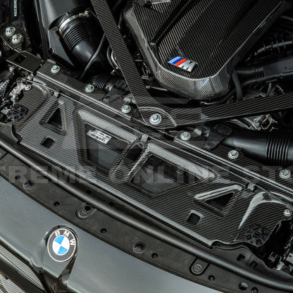 BMW G87 G80 G82 M2 M3 M4 | DRY Carbon Fiber Water Tank Radiating Plate Cover Trim image 13