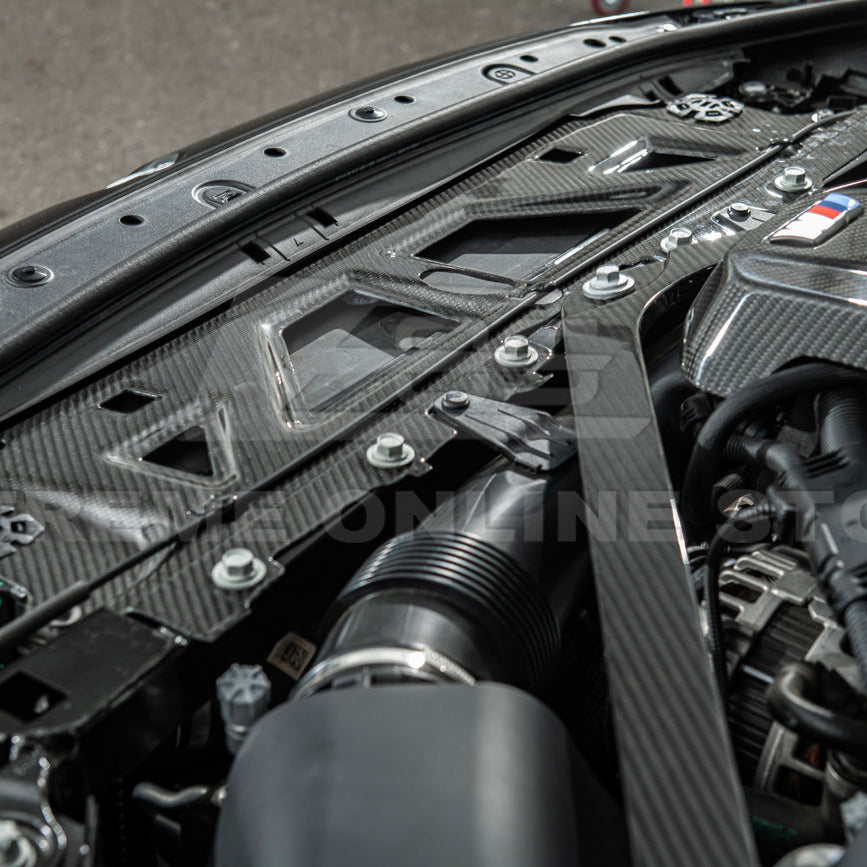 BMW G87 G80 G82 M2 M3 M4 | DRY Carbon Fiber Water Tank Radiating Plate Cover Trim image 14
