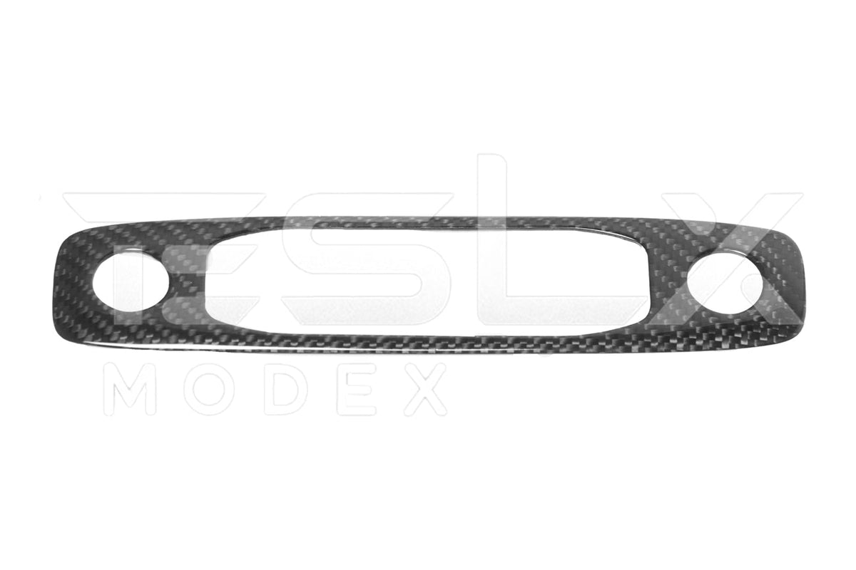 2020-23 Tesla Model 3 20-24 Y Carbon Fiber Interior Reading Light Frame image 7