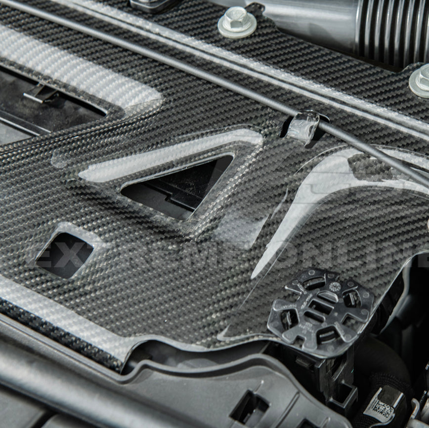 BMW G87 G80 G82 M2 M3 M4 | DRY Carbon Fiber Water Tank Radiating Plate Cover Trim image 18