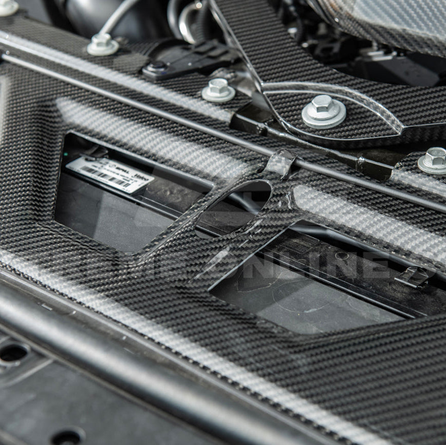 BMW G87 G80 G82 M2 M3 M4 | DRY Carbon Fiber Water Tank Radiating Plate Cover Trim image 19
