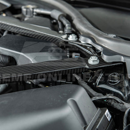 2021-Up BMW G80 M3 G82 M4 DRY Carbon Fiber Engine Strut Brace Bracket Tower Bars image 18