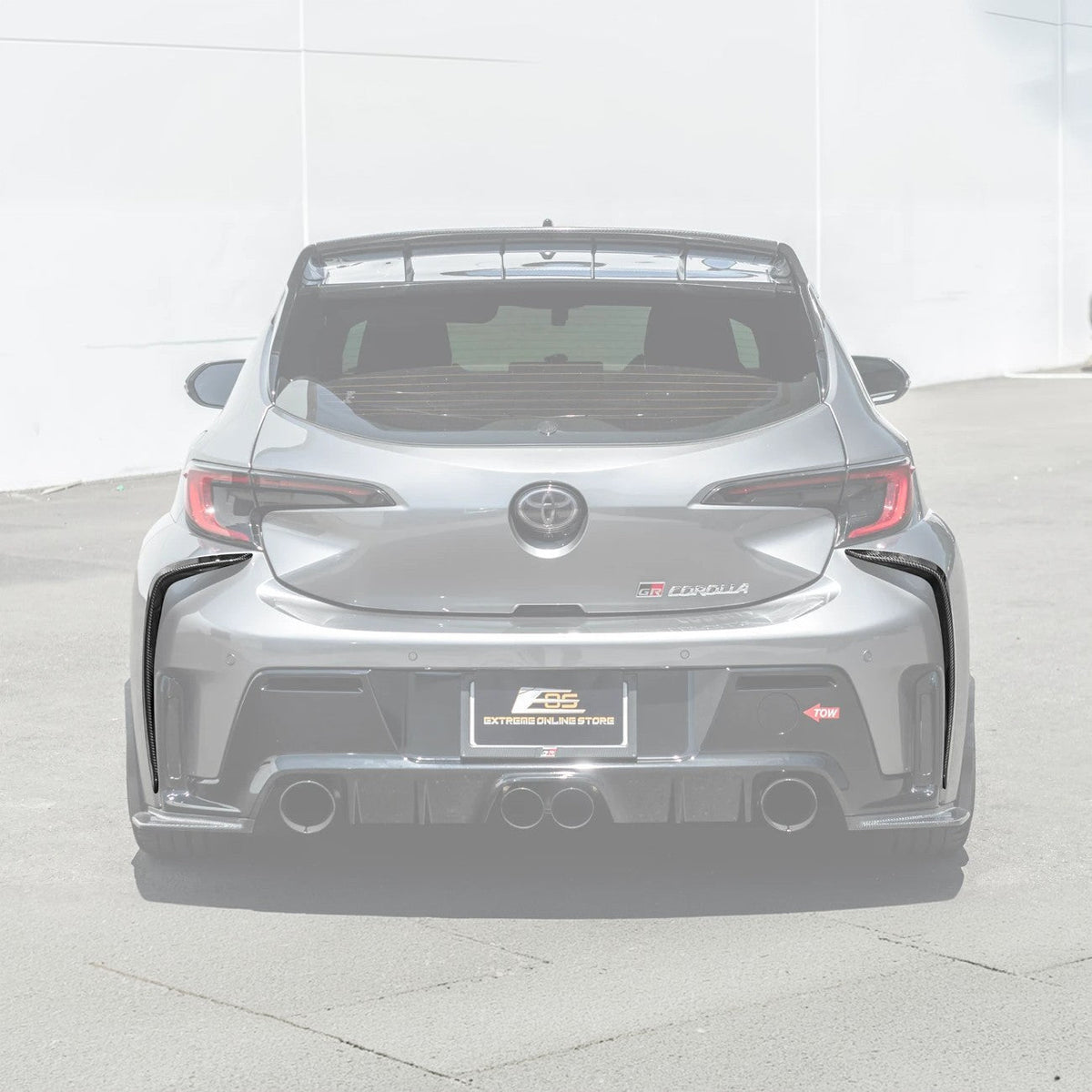 2023-Up GR Corolla Rear Bumper Garnish Extension image 1