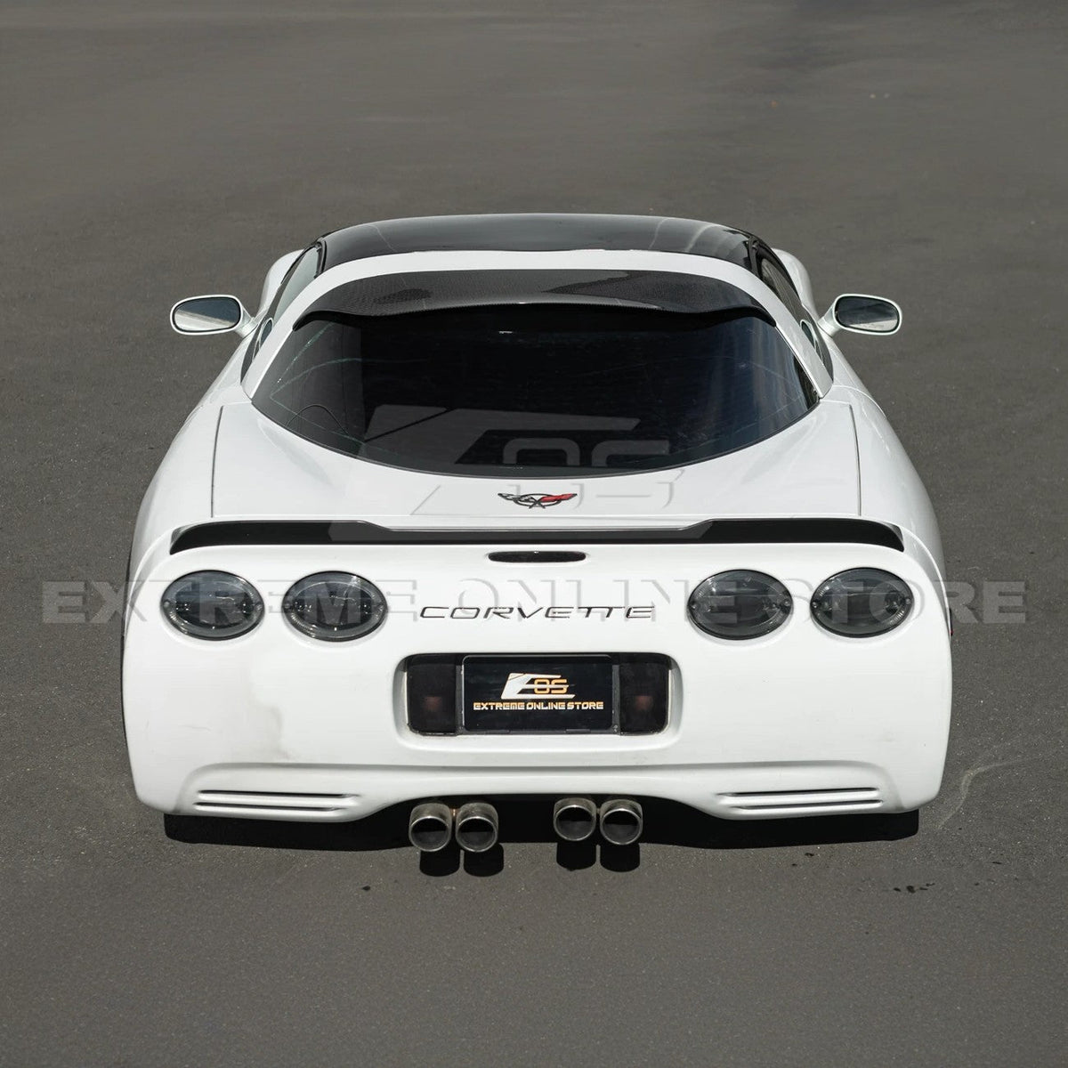 1997-04 Corvette C5 Hatchback Rear Roof Wing Deck Lid Spoiler image 6