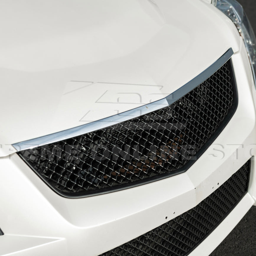 2009-15 Cadillac CTS-V Front Upper Lower Badgeless Grille image 10