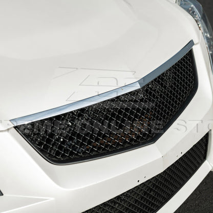 2009-15 Cadillac CTS-V Front Upper Lower Badgeless Grille image 10