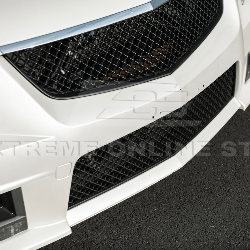 2009-15 Cadillac CTS-V Front Upper Lower Badgeless Grille image 12