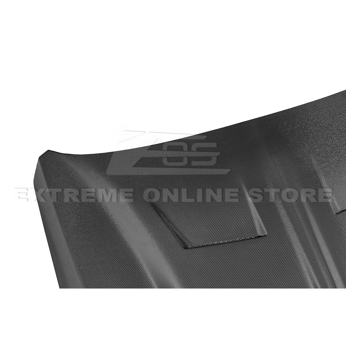 2024-Up Ford Mustang Super Snake Style CARBON FIBER Front Bumper Hood Vented Cover image 25