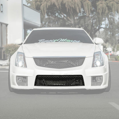 2009-15 Cadillac CTS-V Factory Style Front Lower Badgeless Grille image 1
