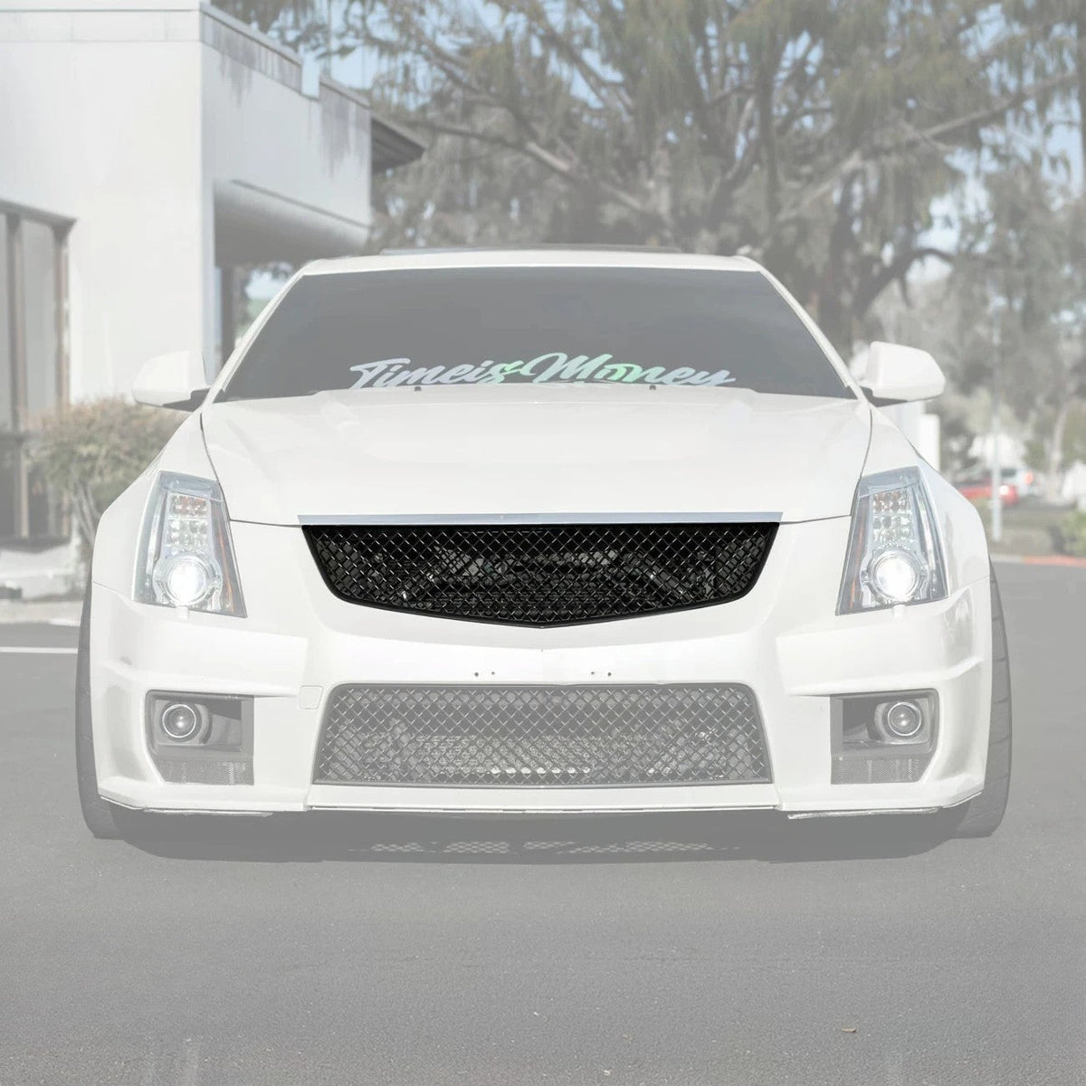 2009-15 Cadillac CTS-V Front Upper Badgeless Grille image 1