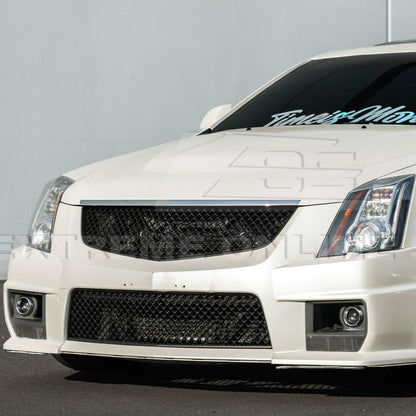 2009-15 Cadillac CTS-V Factory Style Front Lower Badgeless Grille image 4
