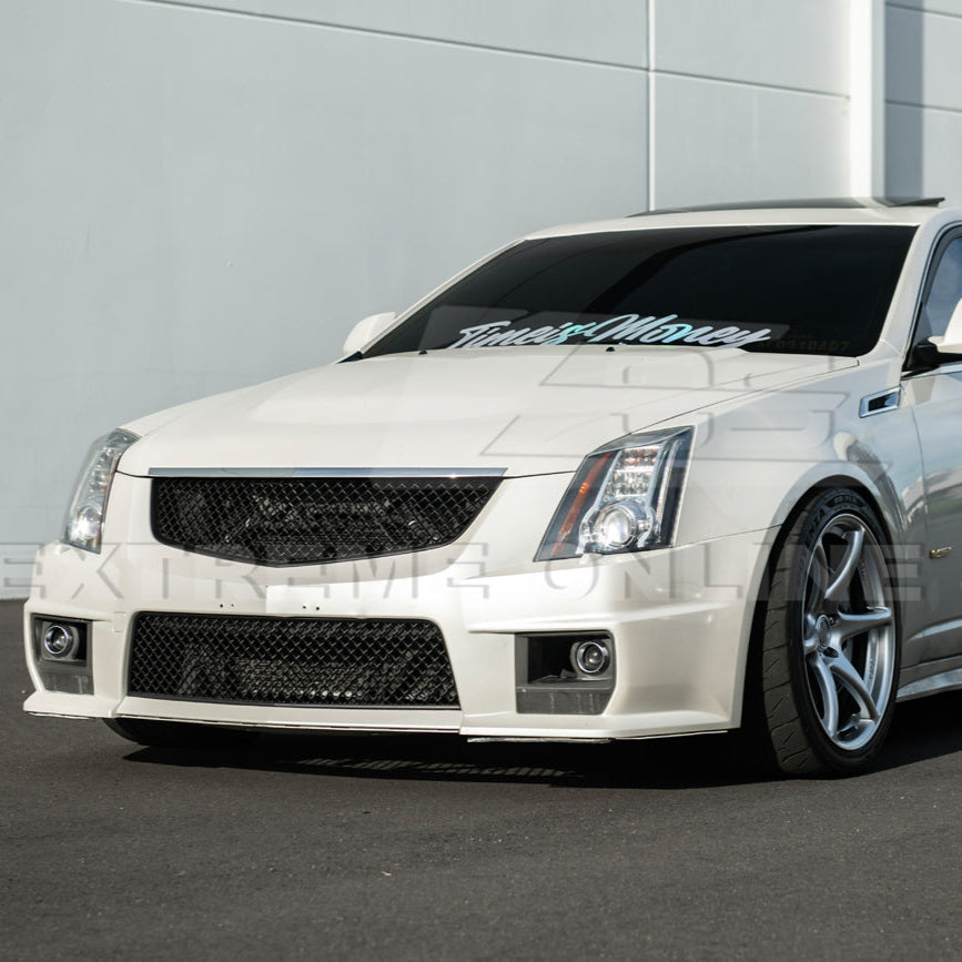 2009-15 Cadillac CTS-V Front Upper Badgeless Grille image 4