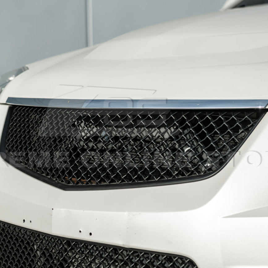 2009-15 Cadillac CTS-V Front Upper Lower Badgeless Grille image 14