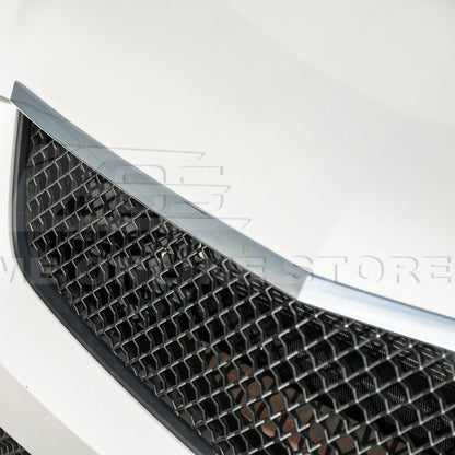 2009-15 Cadillac CTS-V Front Upper Lower Badgeless Grille image 16