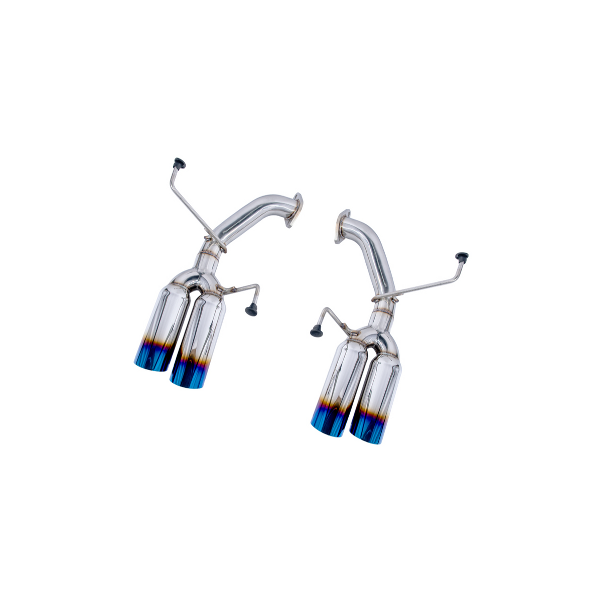 2022-Up Subaru WRX | Boso Muffler Delete Quad Burnt Tips Axle Back Exhaust image 25