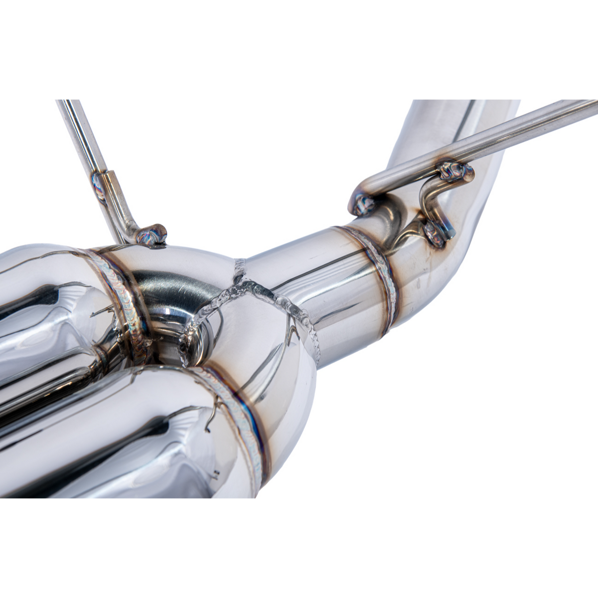 2022-Up Subaru WRX | Boso Muffler Delete Quad Burnt Tips Axle Back Exhaust image 31