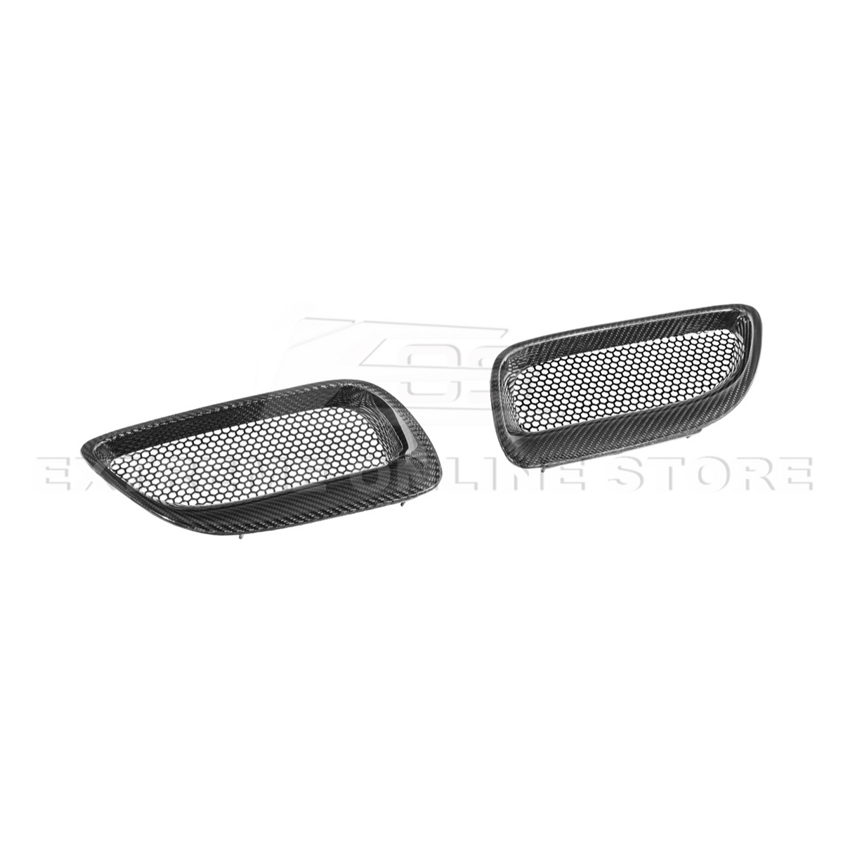 2004-06 Pontiac GTO Dry Carbon Fiber Replacement Front Mesh Grille Insert image 13