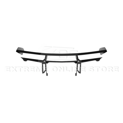 Corvette C8 ZR1 Style DRY CARBON FIBER Rear High Wing Spoiler Bracket image 77