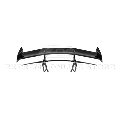 Corvette C8 ZR1 Style DRY CARBON FIBER Rear High Wing Spoiler Bracket image 78