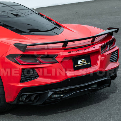 2020-Up Corvette C8 Z51 Facelifted Rear Trunk High Wing Spoiler image 38