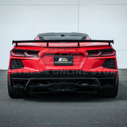 2020-Up Corvette C8 Z51 Facelifted Rear Trunk High Wing Spoiler image 39