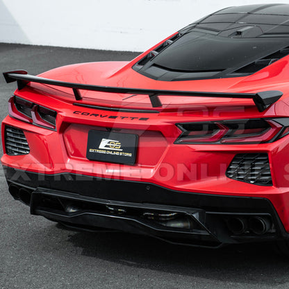 2020-Up Corvette C8 Z51 Facelifted Rear Trunk High Wing Spoiler image 42