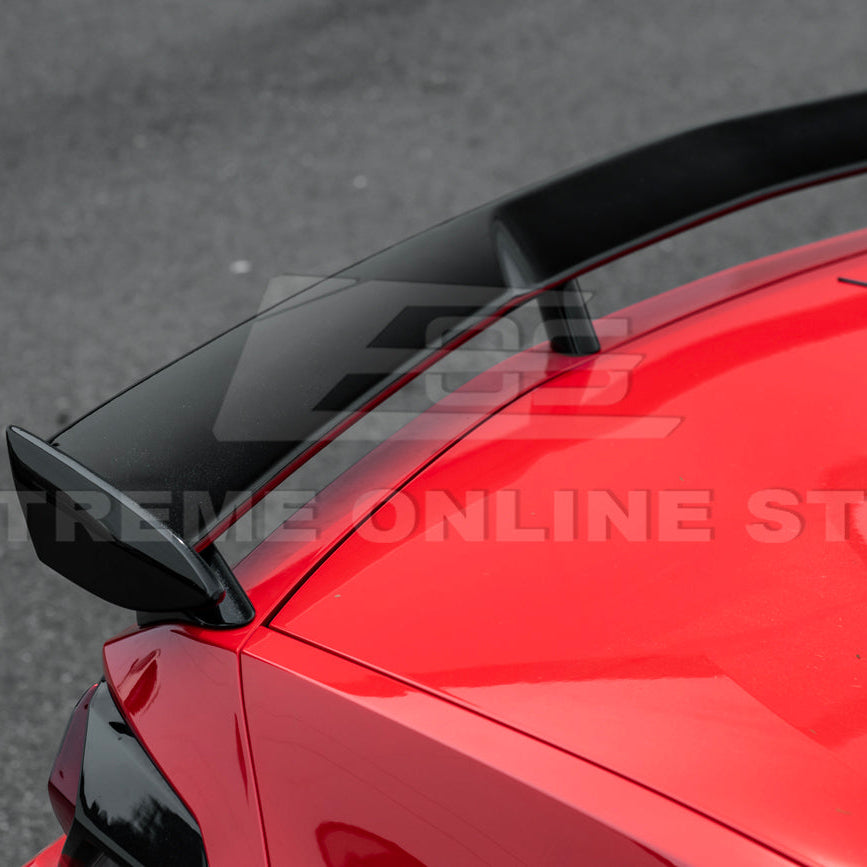 2020-Up Corvette C8 Z51 Facelifted Rear Trunk High Wing Spoiler image 46