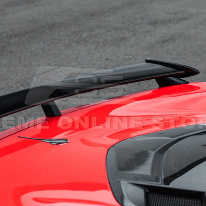 2020-Up Corvette C8 Z51 Facelifted Rear Trunk High Wing Spoiler image 47