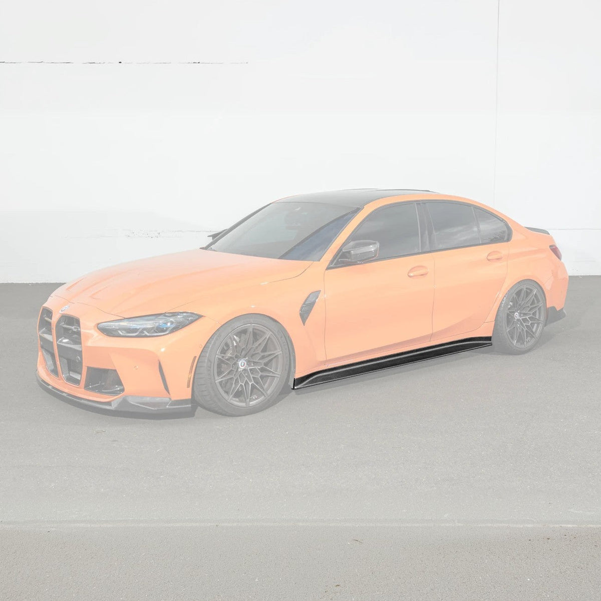 2021-Up BMW G80 M3 | 3D Style Add-On Side Skirts Panel Extension image 1