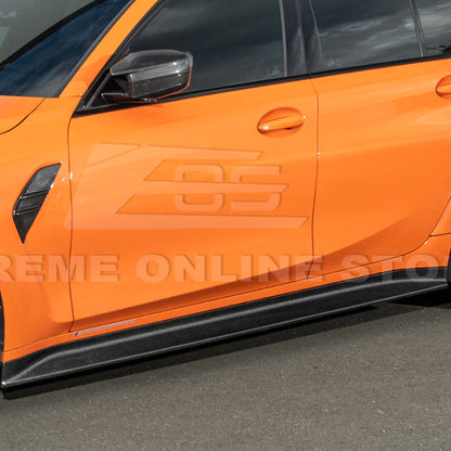 2021-Up BMW G80 M3 | 3D Style Add-On Side Skirts Panel Extension image 5