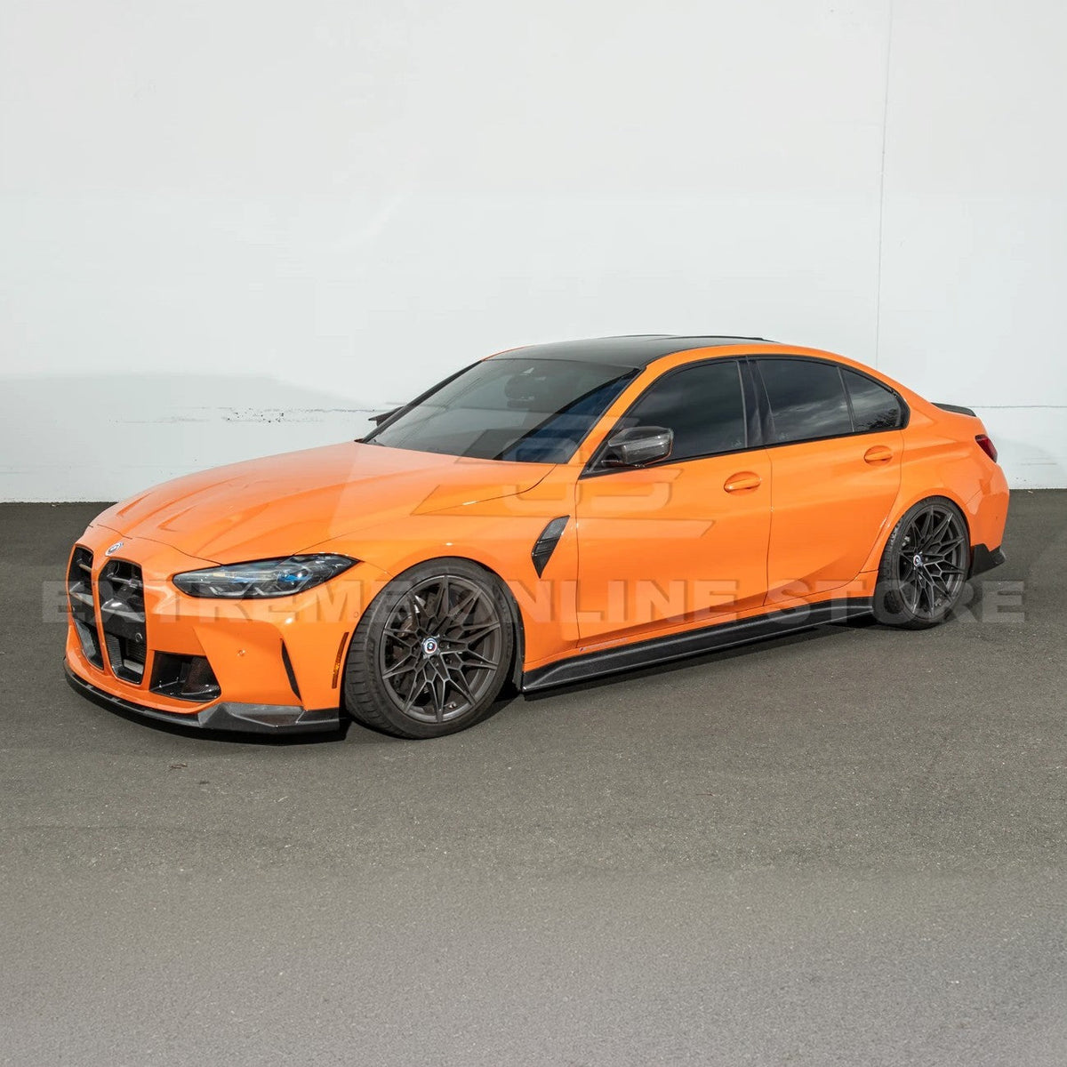 2021-Up BMW G80 M3 | 3D Style Add-On Side Skirts Panel Extension image 4