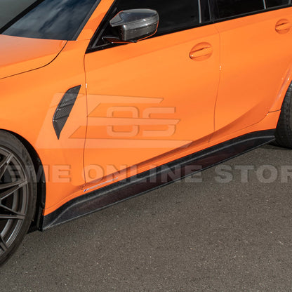2021-Up BMW G80 M3 | 3D Style Add-On Side Skirts Panel Extension image 7