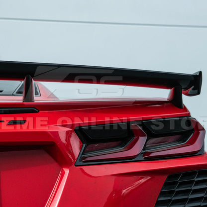 2020-Up Corvette C8 Z51 Facelifted Rear Trunk High Wing Spoiler image 50