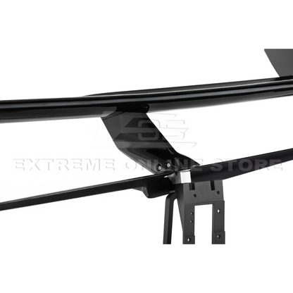 Corvette C8 ZR1 Style DRY CARBON FIBER Rear High Wing Spoiler Bracket image 84
