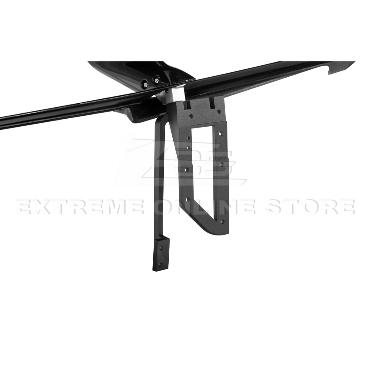 Corvette C8 ZR1 Style DRY CARBON FIBER Rear High Wing Spoiler Bracket image 85