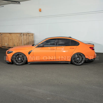 2021-Up BMW G80 M3 | 3D Style Add-On Side Skirts Panel Extension image 9