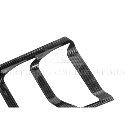 2015-17 Ford Mustang DRY CARBON FIBER Rear Tail Light Trim Bezel Cover Pair image 19